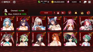 Conta Action Taimanin, todas 44 taimanins, skins unicas - Outros