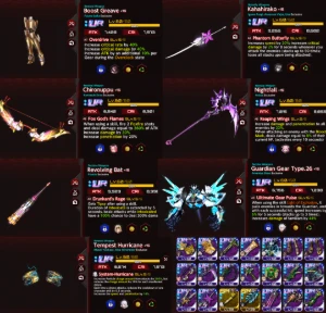 Conta Action Taimanin, todas 44 taimanins, skins unicas - Outros
