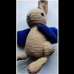 papai coelho popsom amigurumi