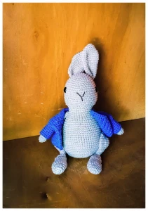 papai coelho popsom amigurumi - Artesanato e Personalizados