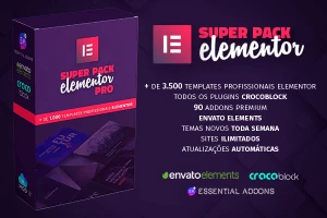 + De 2000 Plugins, Temas, Addons, Elementor PRO- Wordpress - Serviços Digitais