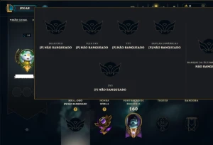 Unranked com 55 Champs e 46 Skins - League of Legends LOL