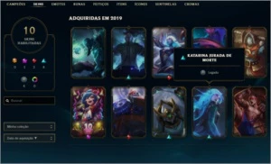 Conta lol Platina 4 - League of Legends