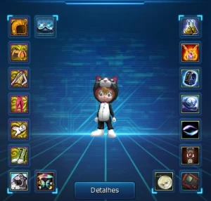 Conta LADMO Omegamon - Digimon Masters Online
