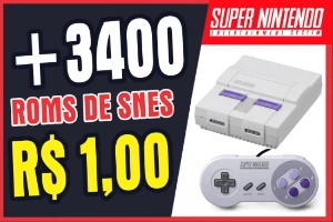 +3400 Roms De Snes - R$ 1,00 - Isso Mesmo - Outros