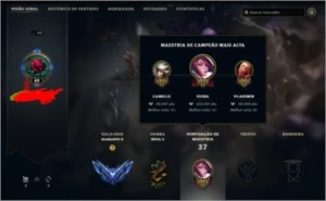 Conta Diamante 2 mmr bom - League of Legends LOL