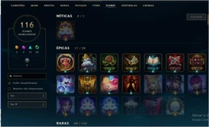 Conta de lol + 131 skins + troca de nome - League of Legends