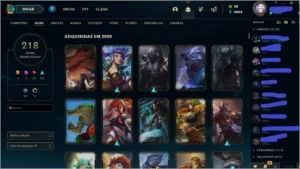 Conta Ouro 2 MMR Platina 1 (barato pra vender logo) - League of Legends LOL