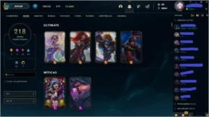 Conta Ouro 2 MMR Platina 1 (barato pra vender logo) - League of Legends LOL