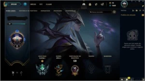 Conta League of Legends / Platina 1 Decay do Mestre LOL