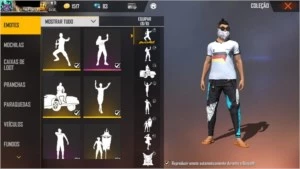 CONTA FREE FIRE