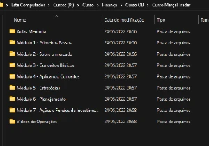 Trader O.b Para Iniciante - Outros