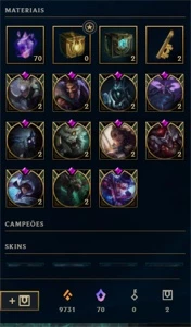 Conta D1 queue MESTRE - League of Legends LOL