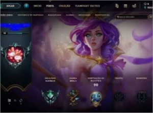 CONTA LOL PLATINA 4 - League of Legends