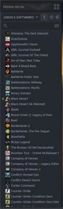 Conta Steam, Cheio de Itens em varios jogos com +200 jogos