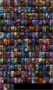 CONTA LOL BORDA DIAMANTE S5 250+ SKINS - League of Legends