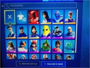Conta fortnite Salve o mundo