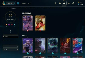 Conta lol e valorant mmr bom