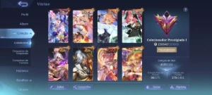🔥 Mobile Legends 410 Skins. Muitas Skins Raras