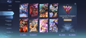 🔥 Mobile Legends 410 Skins. Muitas Skins Raras