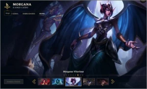 Conta LoL, Skins, Campeões, Plat 3, 200 + skins - League of Legends