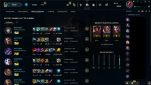 Conta Platina I Solo/Duo e 62 campeões, MMR DIAMANTE III - League of Legends LOL