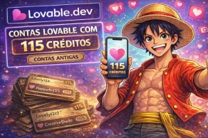 Créditos Lovable - Contas PRONTAS - Assinaturas e Premium