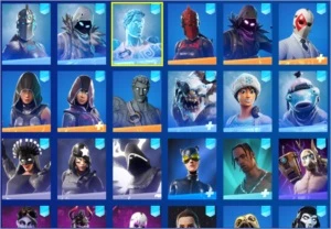 VENDO CONTA DE FORTNITE COM 178 SKINS E SALVE O MUNDO