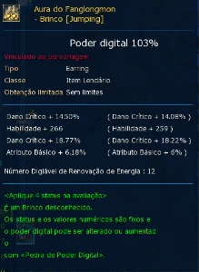 Conta com Susanoomon Shin 6/6 134.44% e outros - LADMO OMEGA - Digimon Masters Online