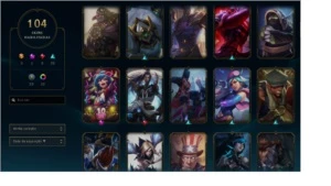 CONTA LOL MESTRE TODOS OS CHAMPIONS 100 SKINS - League of Legends