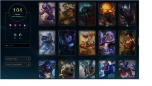 CONTA LOL MESTRE TODOS OS CHAMPIONS 100 SKINS - League of Legends