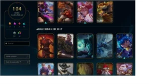 CONTA LOL MESTRE TODOS OS CHAMPIONS 100 SKINS - League of Legends