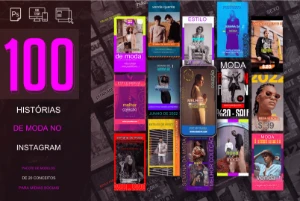 Pacote com 500 stories  para Instagram - Outros