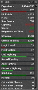 Aurera-Global RP 449 / EK 394 - 2 Bota VIP + Mounts/Addons - Tibia