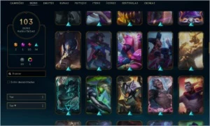 Conta LV 200 Prata II, 116 champs, 108 skins(10 lend, 2 ult) - League of Legends LOL