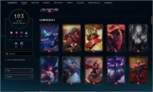 Conta LV 200 Prata II, 116 champs, 108 skins(10 lend, 2 ult) - League of Legends LOL