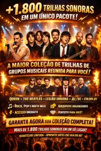 +1.800 Trilhas Sonoras Incríveis em um Só Lugar! - Outros