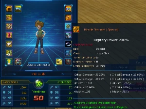 Conta Mid Game Nadmo Alphamon - Digimon Masters Online