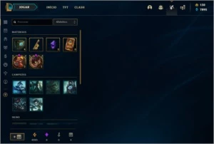 Conta LOL PLATINA 4 - League of Legends