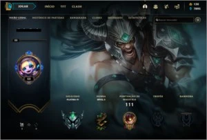 Conta LOL PLATINA 4 - League of Legends