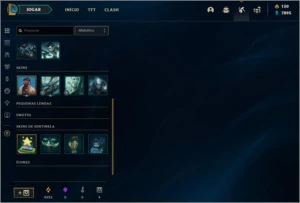 Conta LOL PLATINA 4 - League of Legends
