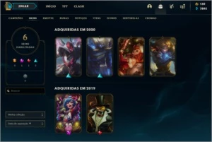 Conta LOL PLATINA 4 - League of Legends