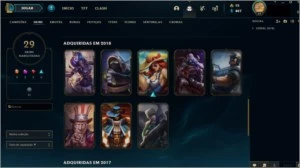 Conta League of legends com pax sivir LOL