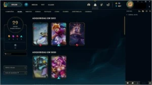 Conta League of legends com pax sivir LOL