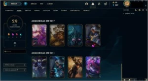 Conta League of legends com pax sivir LOL