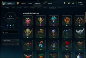 VENDO CONTA DE LOL 990 skins - League of Legends