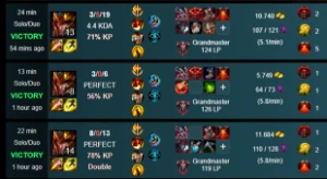 Conta Mestre Upada a Mão - League of Legends LOL
