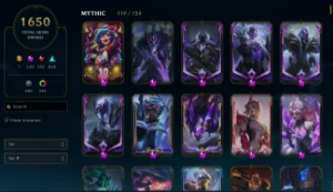 Conta Lol Diamante 3 Full Skins Full Bordas (Não É Conta Rio - League of Legends