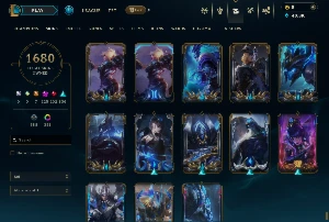 Conta Lol Diamante 3 Full Skins Full Bordas (Não É Conta Rio - League of Legends