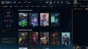Conta Platina 2 com 2.4K de Essência Laranja - League of Legends LOL